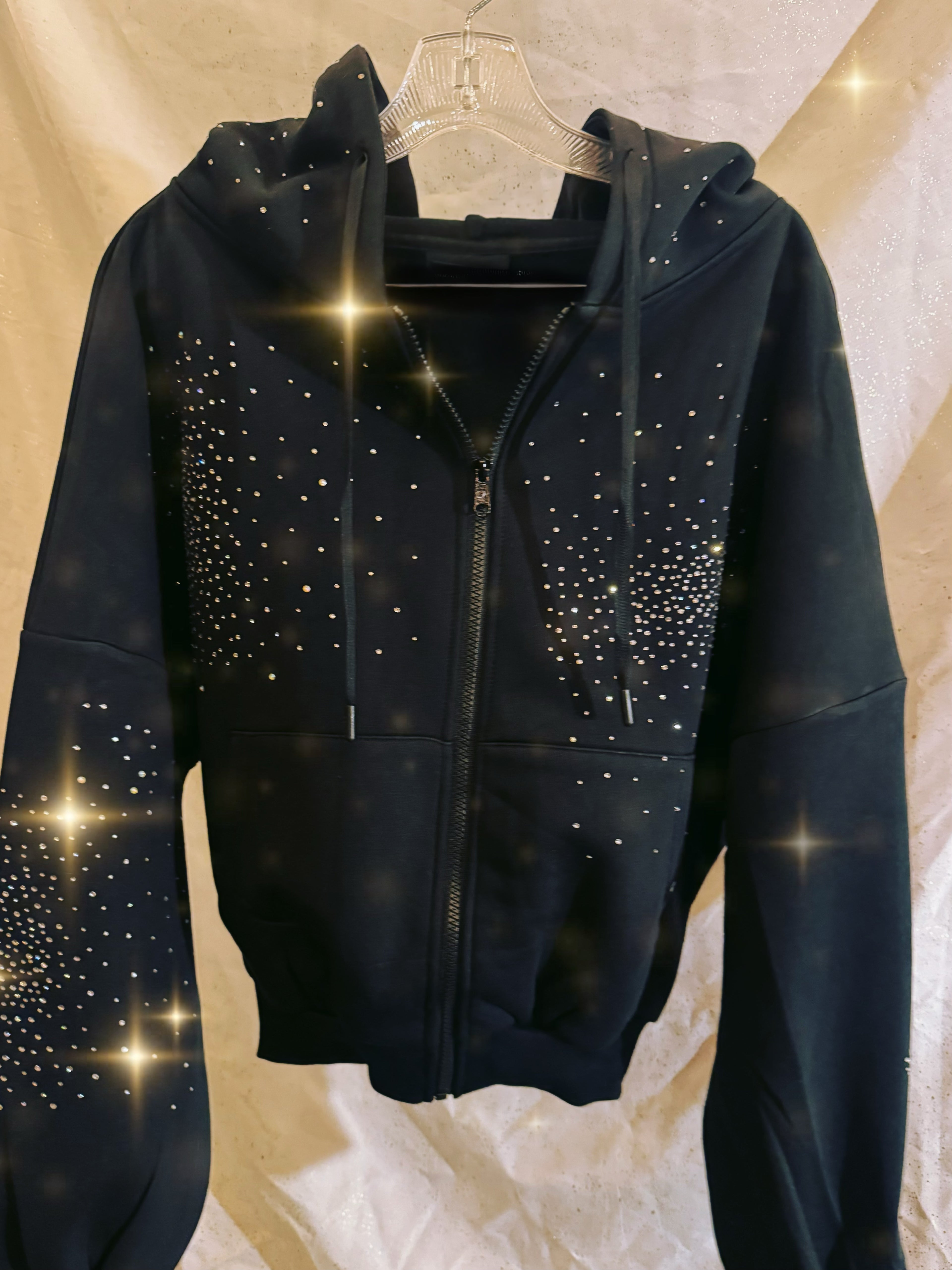 Starlight Rhinestone Hoodie