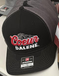 Richardson Coeur d'Alene Snapback Hat - Black/Grey