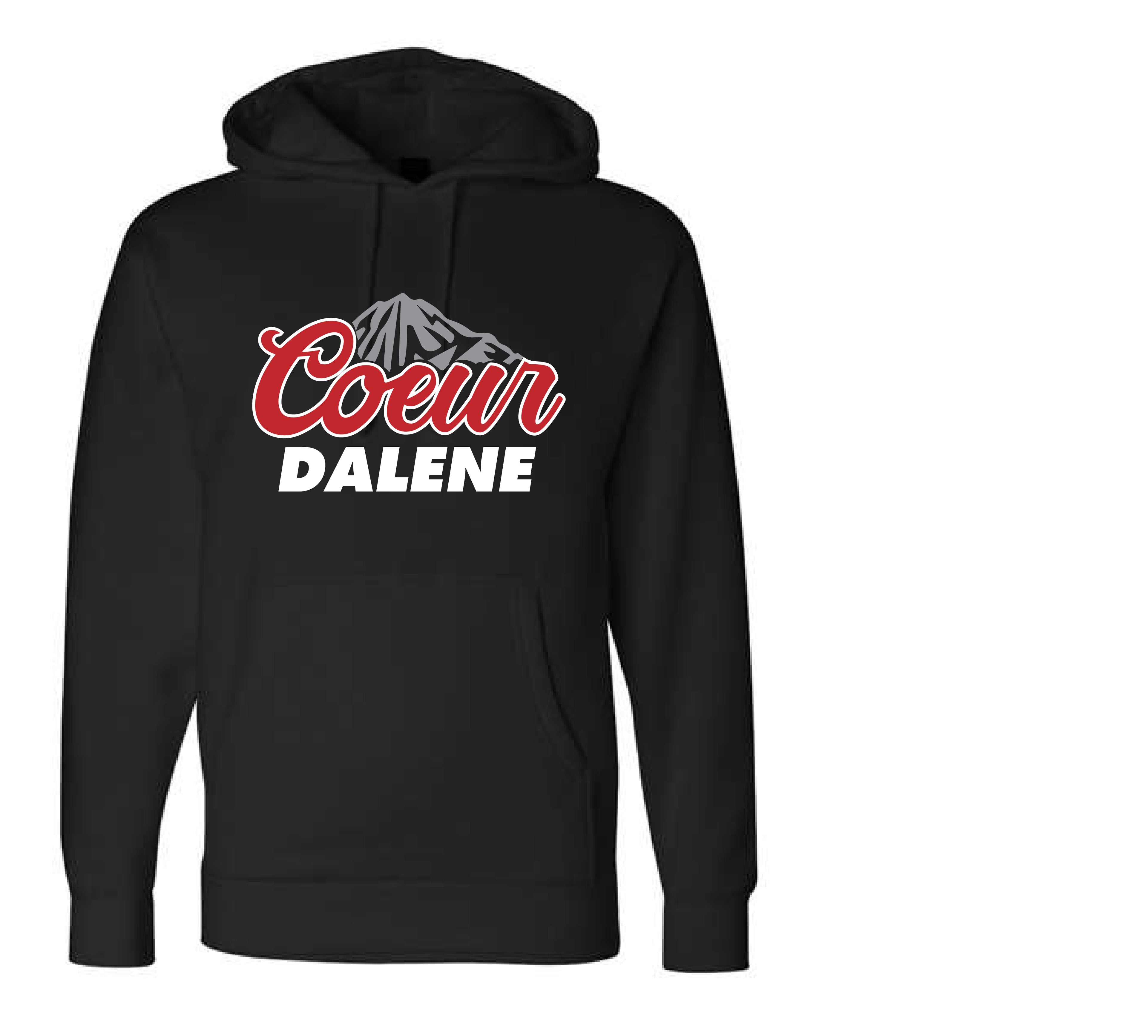 Coeur d'Alene Men's Heavyweight Hoodie