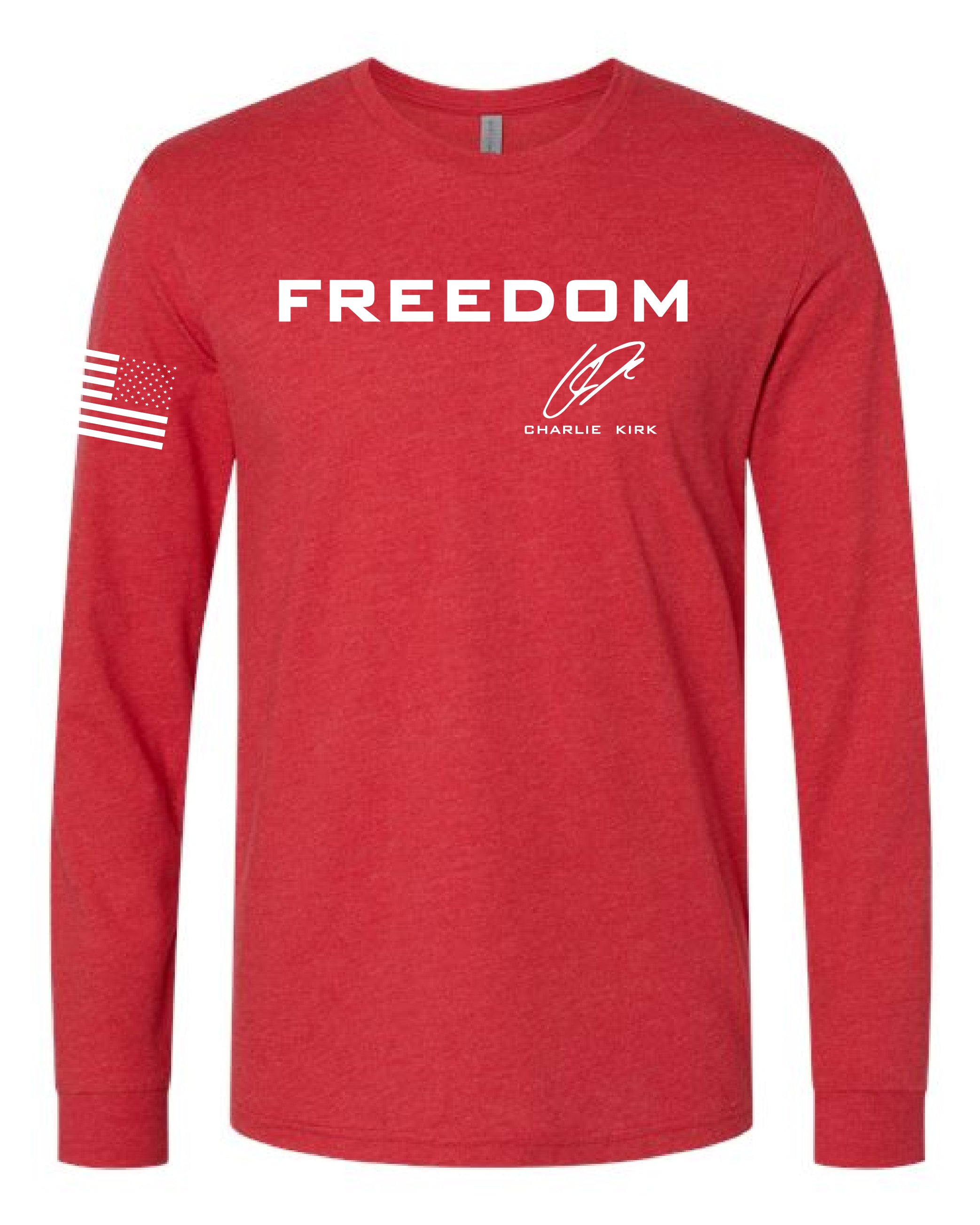 Charlie Kirk Memorial Longsleeve Shirt