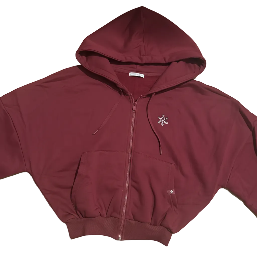 Front view with snowflake